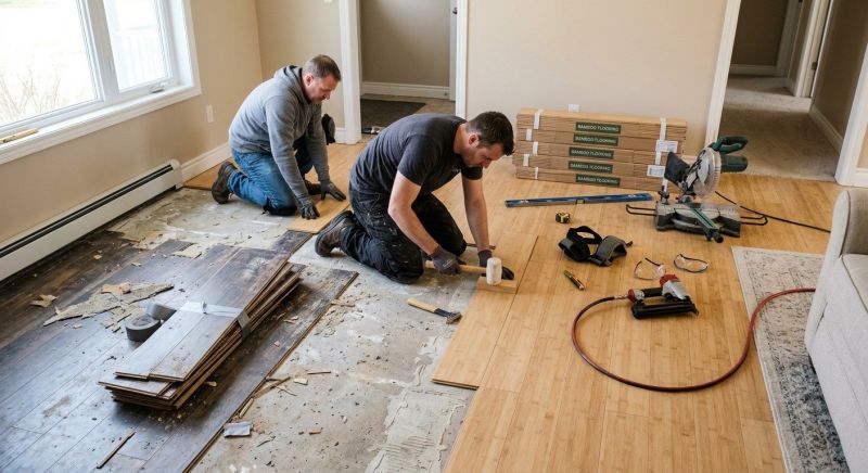 Bamboo Flooring Installation in Saint Augustine, FL