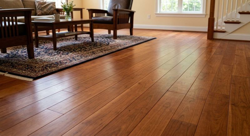 Cherry Floor Installation in Hastings, FL