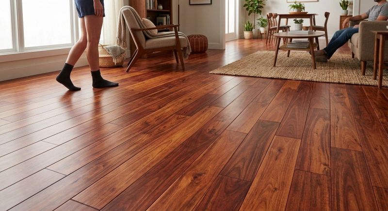 Cherry Floor Installation in Satsuma, FL