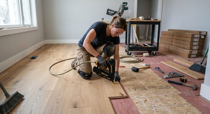 Hardwood Floor Installation in Flagler County, FL