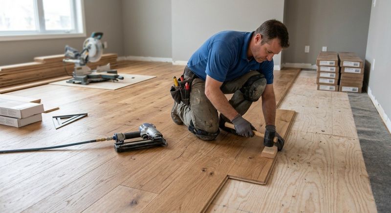 Hardwood Floor Installation in Saint Augustine, FL