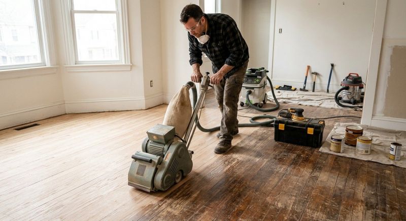 Hardwood Floor Renovation in Saint Augustine, FL