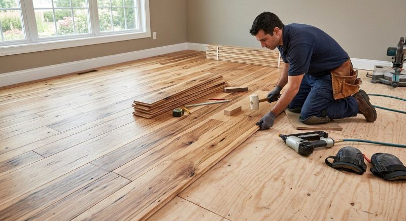 Hickory Floor Installation in Saint Augustine, FL