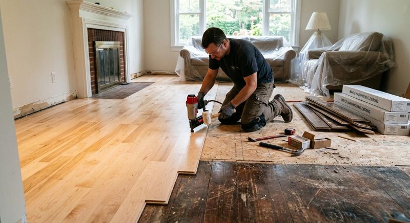 Maple Flooring Installation in Bunnell, FL