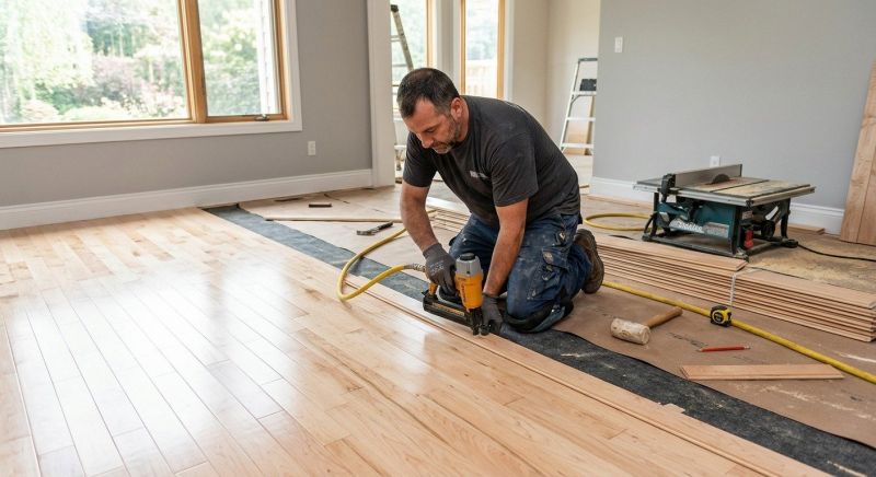 Maple Flooring Installation in Flagler County, FL