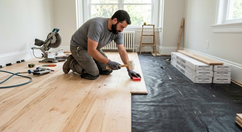 Maple Flooring Installation in Putnam County, FL