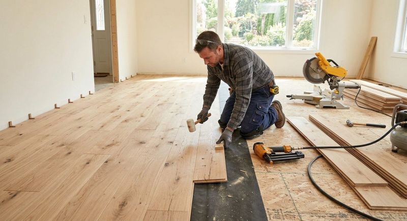 Oak Floor Installation in Bunnell, FL