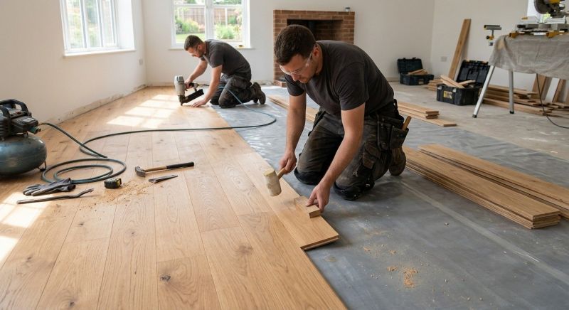 Oak Floor Installation in Palm Coast, FL