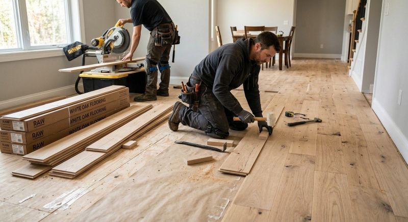 Oak Floor Installation in Satsuma, FL
