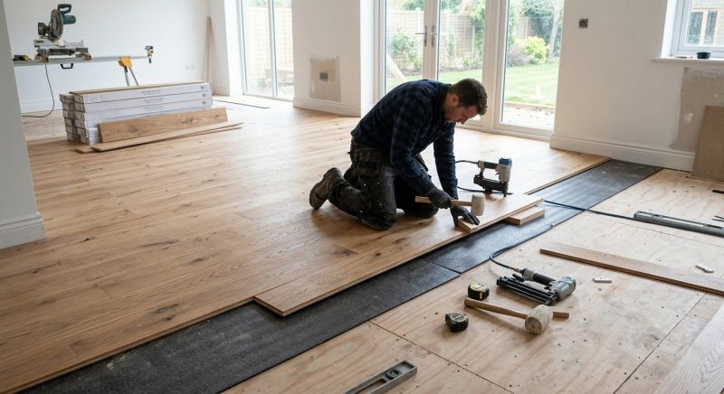 Oak Floor Installation in Satsuma, FL