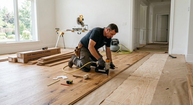 Oak Floor Installation in Satsuma, FL