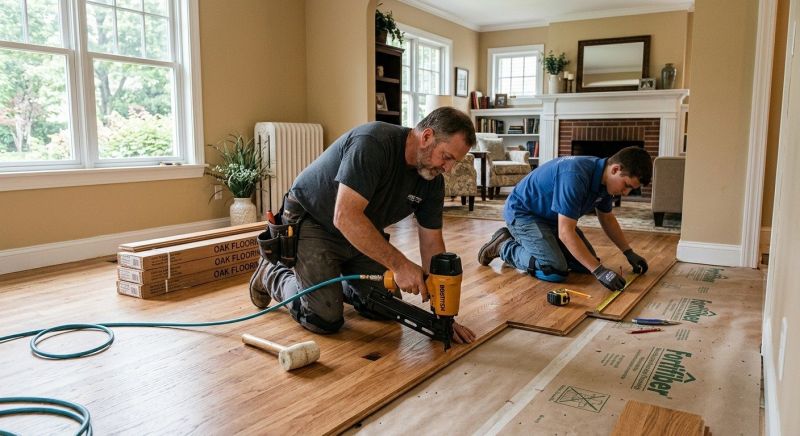Oak Floor Installation in Satsuma, FL