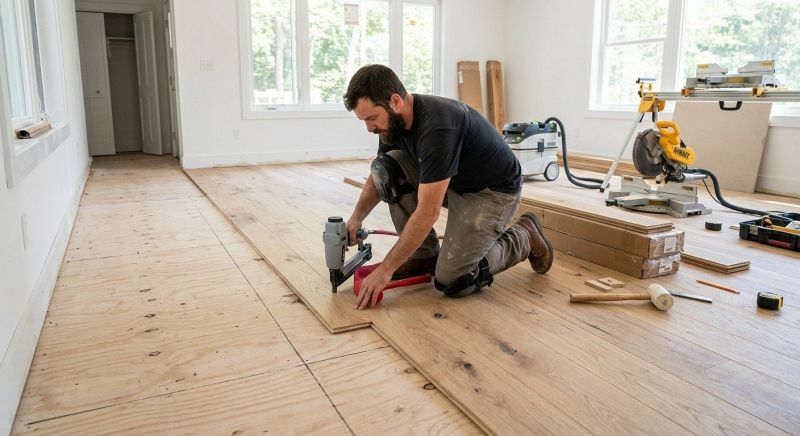 Oak Floor Installation in Satsuma, FL