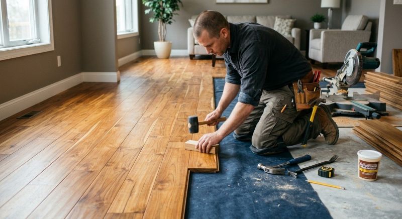 Teak Flooring Installation in Saint Augustine, FL