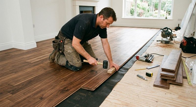 Walnut Flooring Installation in Saint Augustine, FL