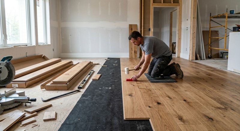 Wide Plank Floor Installation in Saint Augustine, FL