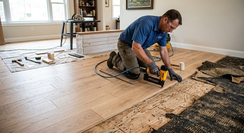 Wood Floor Replacement in Bunnell, FL