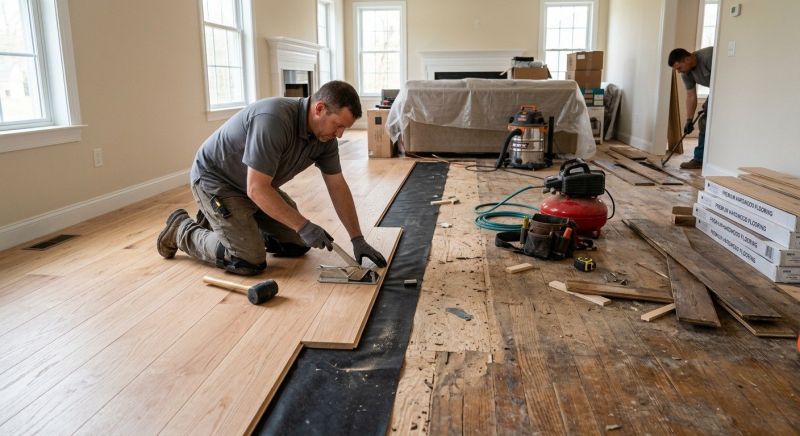 Wood Floor Replacement in Bunnell, FL