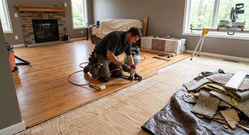 Wood Floor Replacement in Hastings, FL